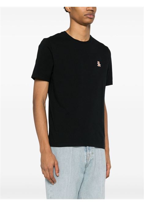 chillax fox patch man black MAISON KITSUNÉ | LM00110KJ0008P199